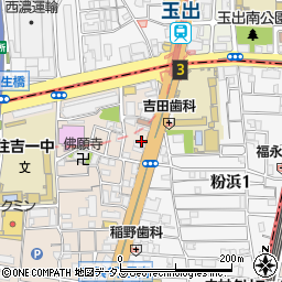 勢田マーク店周辺の地図