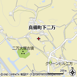岡山県倉敷市真備町下二万1412周辺の地図