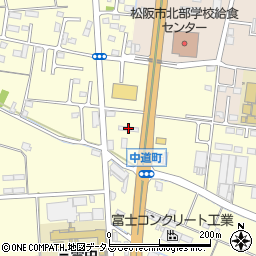 ＥＮＥＯＳ　ＥｎｅＪｅｔ松阪中道町ＳＳ周辺の地図