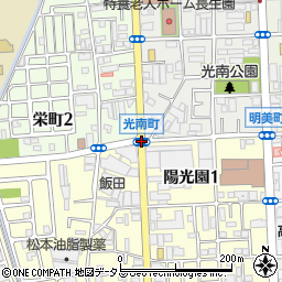 光南町周辺の地図