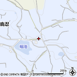 岡山県瀬戸内市牛窓町鹿忍2006周辺の地図