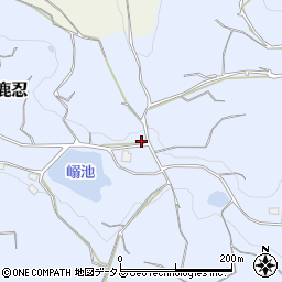 岡山県瀬戸内市牛窓町鹿忍2004-6周辺の地図