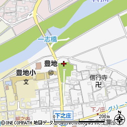 豊地神社周辺の地図