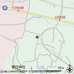 岡山県岡山市東区上阿知40周辺の地図
