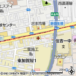 スギ薬局　東加賀屋店周辺の地図