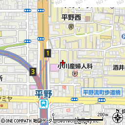 寿福の家平野本町周辺の地図