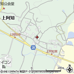 岡山県岡山市東区上阿知2252周辺の地図
