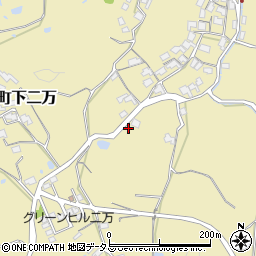 岡山県倉敷市真備町下二万1255-3周辺の地図