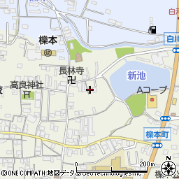 奈良県天理市櫟本町2211周辺の地図
