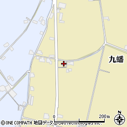 岡山県岡山市東区九蟠886周辺の地図