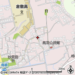 岡山県倉敷市鳥羽261-7周辺の地図
