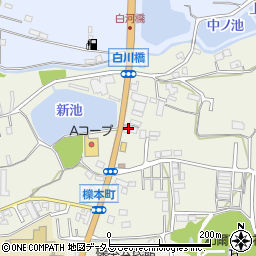 奈良県天理市櫟本町2261周辺の地図