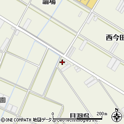 愛知県田原市中山町（貝羽呉）周辺の地図