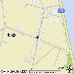 岡山県岡山市東区九蟠334周辺の地図