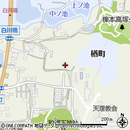 奈良県天理市櫟本町2154周辺の地図