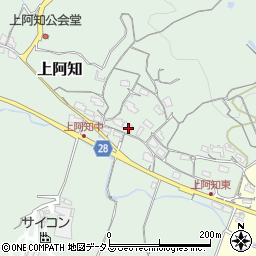 岡山県岡山市東区上阿知2232周辺の地図