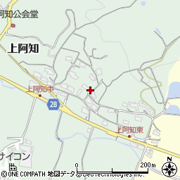岡山県岡山市東区上阿知2237周辺の地図