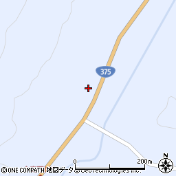 広島県三次市三和町上壱374周辺の地図