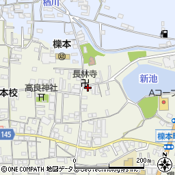 奈良県天理市櫟本町2218周辺の地図