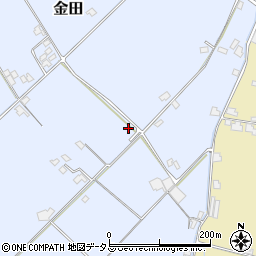 岡山県岡山市東区金田1835周辺の地図