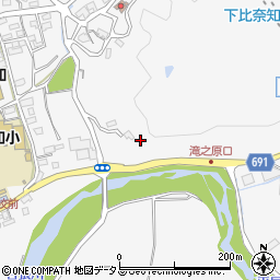 三重県名張市下比奈知3471-1周辺の地図