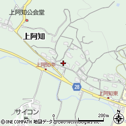 岡山県岡山市東区上阿知2229周辺の地図