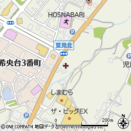 三重県名張市夏見3153周辺の地図