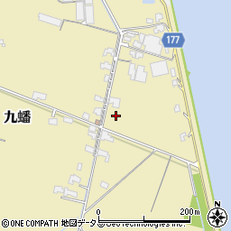 岡山県岡山市東区九蟠241周辺の地図