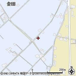 岡山県岡山市東区金田1865周辺の地図