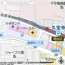ｍａｎｄａｉ久宝寺駅前店周辺の地図