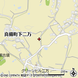 岡山県倉敷市真備町下二万360周辺の地図