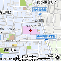 八尾市立スポーツ施設総合体育館フィットネスコーナー周辺の地図