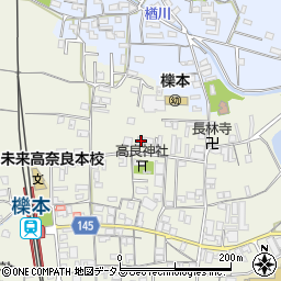 奈良県天理市櫟本町2060周辺の地図