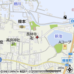 奈良県天理市櫟本町2082周辺の地図