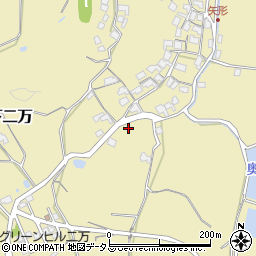 岡山県倉敷市真備町下二万1247-1周辺の地図