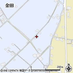 岡山県岡山市東区金田1882周辺の地図