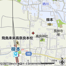 奈良県天理市櫟本町2047周辺の地図