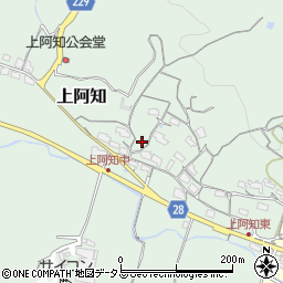 岡山県岡山市東区上阿知2227周辺の地図