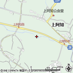 岡山県岡山市東区上阿知835周辺の地図