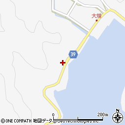 長崎県対馬市上対馬町大増217周辺の地図
