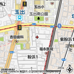 小崎工務店周辺の地図