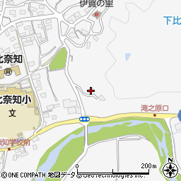 三重県名張市下比奈知3470-2周辺の地図