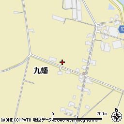 岡山県岡山市東区九蟠324周辺の地図