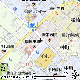 田合医院周辺の地図