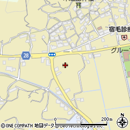 セブンイレブン岡山宿毛店周辺の地図