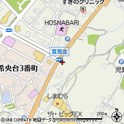 三重県名張市夏見3153-2周辺の地図