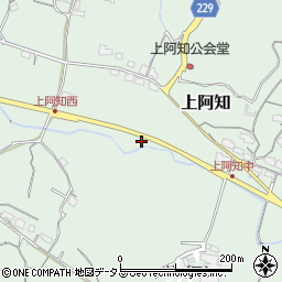 岡山県岡山市東区上阿知835-1周辺の地図