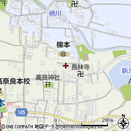奈良県天理市櫟本町2067周辺の地図
