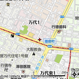 池田泉州銀行帝塚山支店 ＡＴＭ周辺の地図
