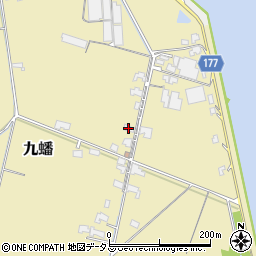 岡山県岡山市東区九蟠329周辺の地図